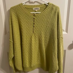 Listicle Textured Sweater